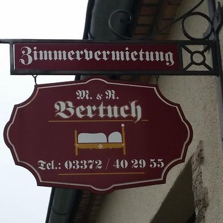 Zimmervermietung M&R Bertuch Juterbog Luaran gambar