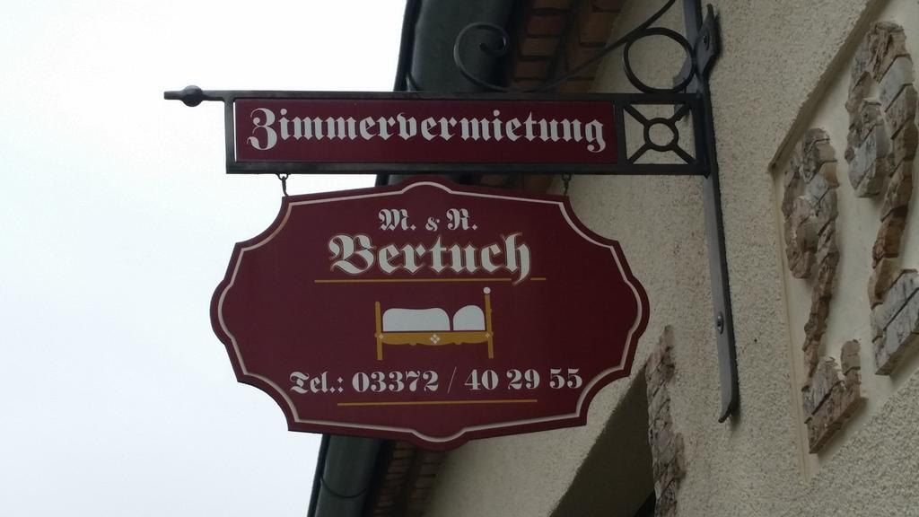 Zimmervermietung M&R Bertuch Juterbog Luaran gambar
